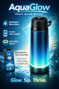 AquaGlow Smart Water Bottle aquaglow smart water bottle